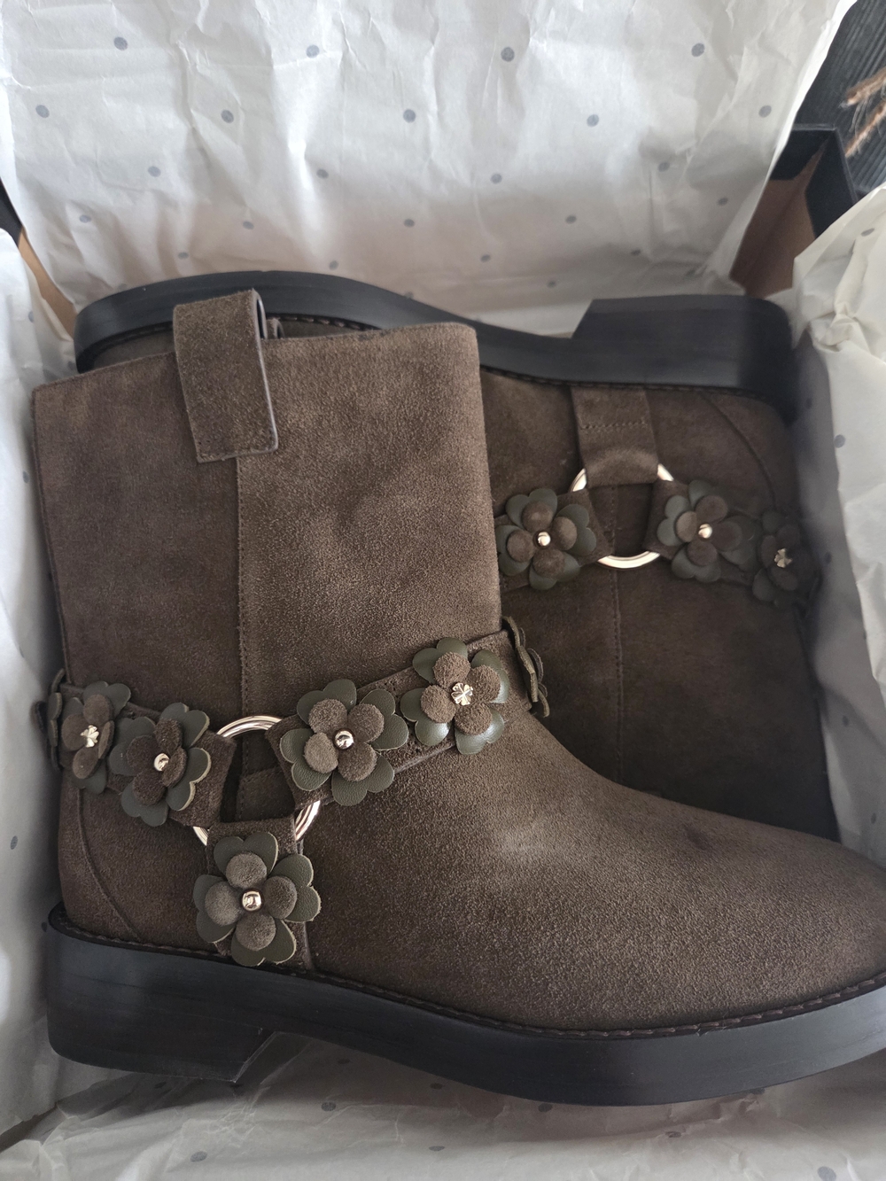 Kate Spade Flower Garden Moto Boot - Picture 6 of 8